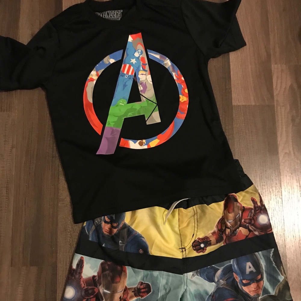 Boy’s Marvel Avenger Swim 7-8